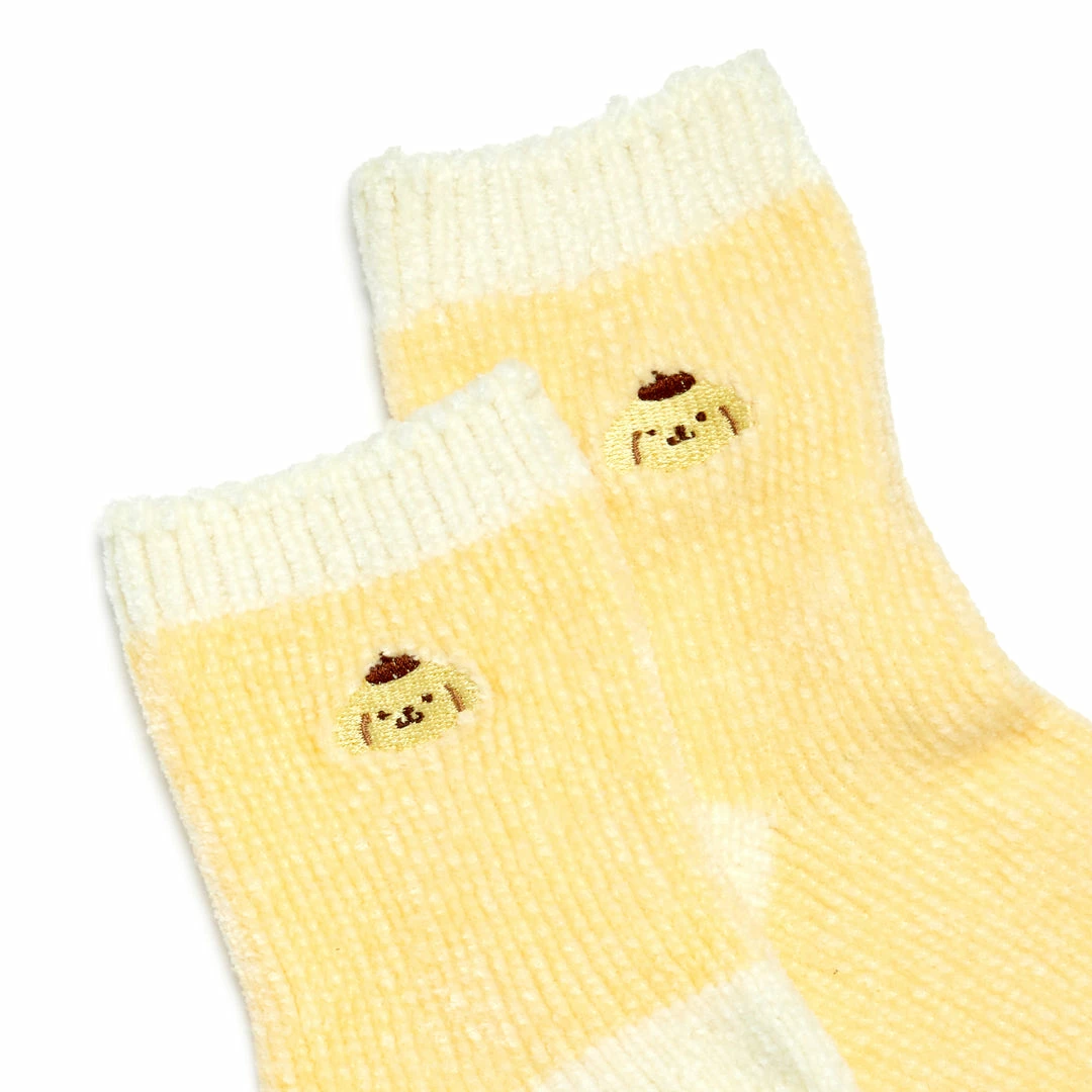 Wholesale β Japan Original Characters Pompompurin Embroidered Chenille Ankle 𧦠Socks π 4 Japan Original Characters Pompompurin Embroidered Chenille Ankle Socks