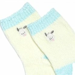 Japan Original Pochacco Embroidered Chenille Ankle Socks