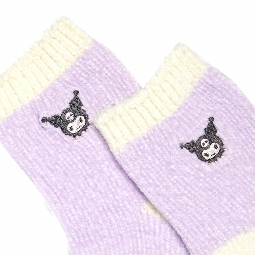 Buy π Japan Original Bags+ Kuromi Embroidered Chenille Ankle 𧦠Socks π 4 Japan Original Bags+ Kuromi Embroidered Chenille Ankle Socks