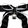 Japan Original Bags+ Kuromi Ribbon Hair Clip (Midnight MeloKuro)