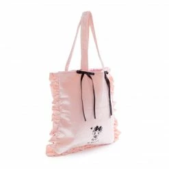 Japan Original Bags+ My Melody Velvet Tote Bag (Midnight MeloKuro)