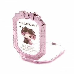 Japan Original My Melody Folding Compact Mirror (Midnight MeloKuro)