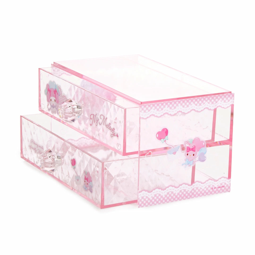 Cheapest π Japan Original My Melody 2-Drawer Desk Organizer Home π 4 Japan Original My Melody 2-Drawer Desk Organizer Home
