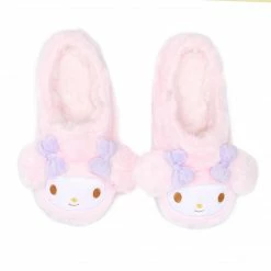 Japan Original My Melody Plush House Slippers