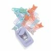 Japan Original Kuromi Paperclips With Storage Tin (Smokey Colors Series) Characters