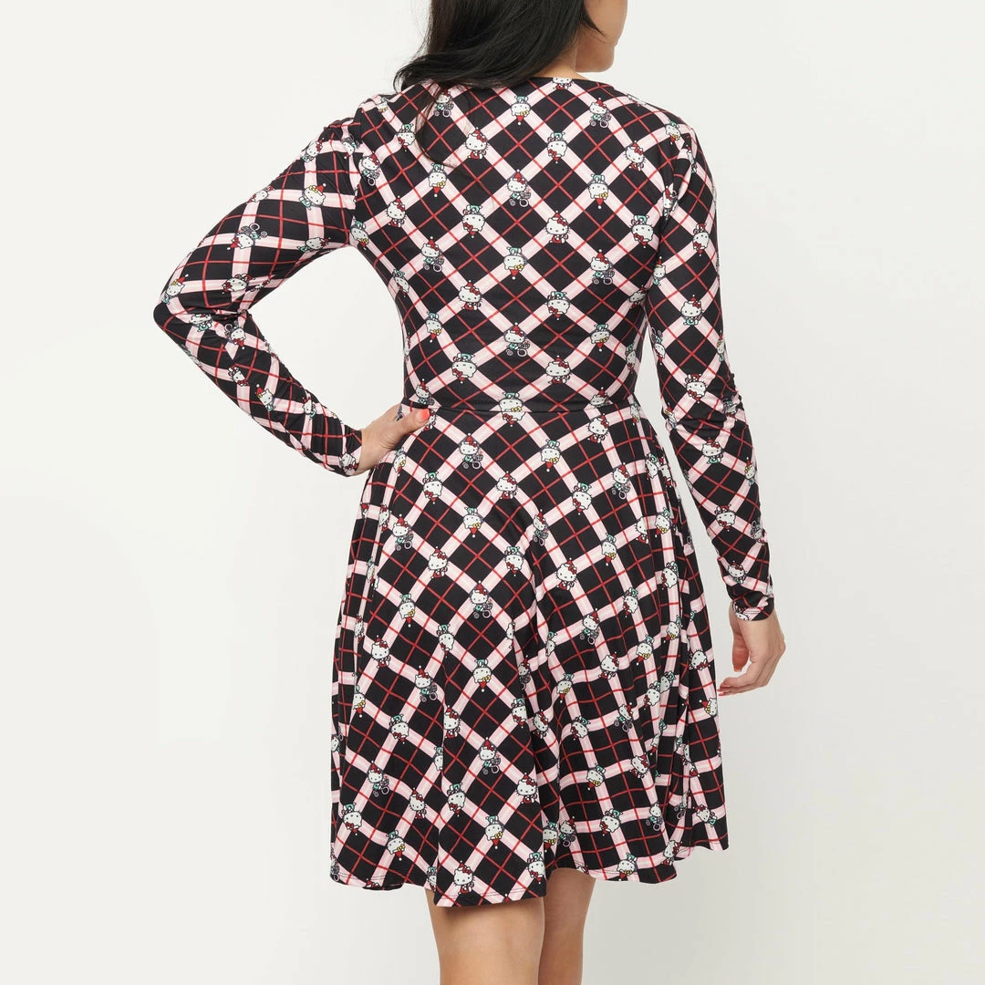 Hot Sale π Hello Kitty X Unique Vintage Hello Gorgeous Flare π Dress Characters β€οΈ 5 Hello Kitty X Unique Vintage Hello Gorgeous Flare Dress Characters