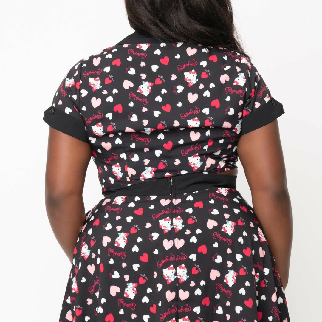 Budget π Hello Kitty X Unique Vintage Plus Size Crop Top Characters π€© 4 Hello Kitty X Unique Vintage Plus Size Crop Top Characters