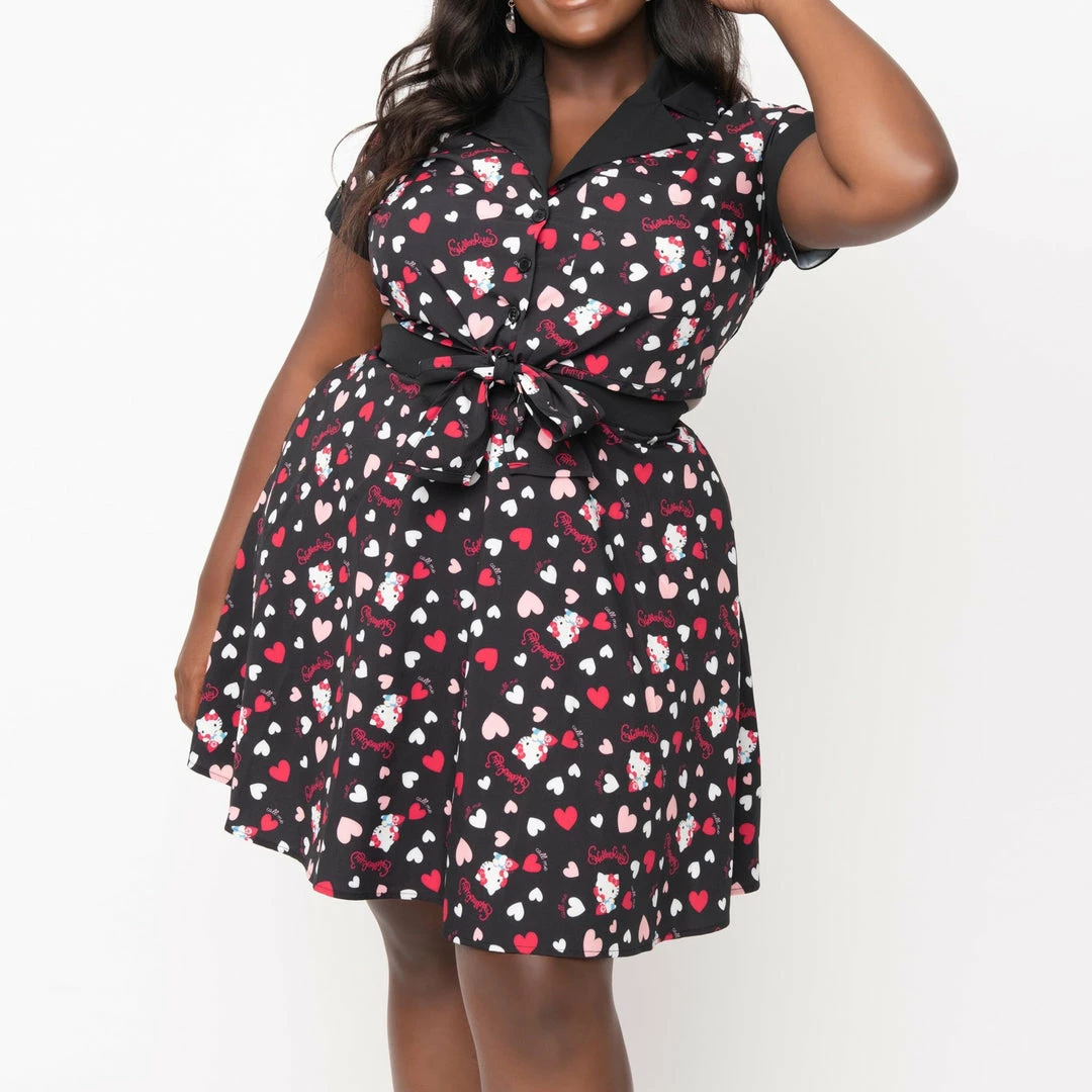 Budget π Hello Kitty X Unique Vintage Plus Size Crop Top Characters π€© 5 Hello Kitty X Unique Vintage Plus Size Crop Top Characters