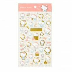 Sanrio Original New Hello Kitty Gold Accent Sticker Sheet