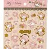 Sanrio Original My Melody Gold Accent Sticker Sheet New