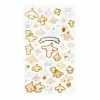 Sanrio Original New Cinnamoroll Gold Accent Sticker Sheet