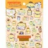 Sanrio Original Pompompurin Gold Accent Sticker Sheet