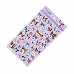Sanrio Original New Kuromi Gold Accent Sticker Sheet