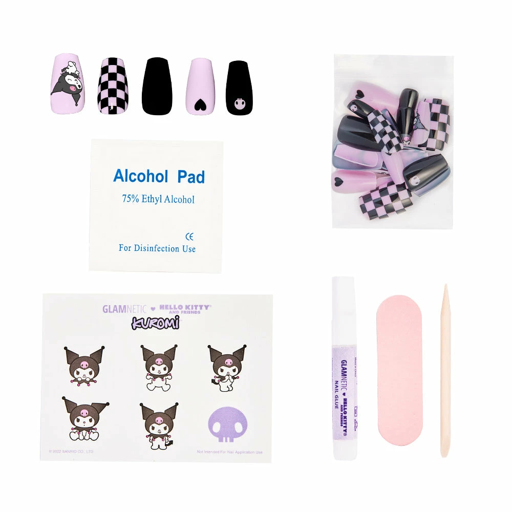 Best deal π₯° Kuromi X Glamnetic Press-on Nail Kit π 5 Kuromi X Glamnetic Press-on Nail Kit