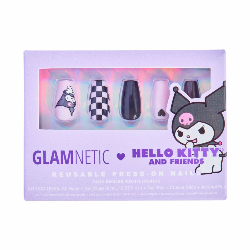 Best deal π₯° Kuromi X Glamnetic Press-on Nail Kit π 3 Kuromi X Glamnetic Press-on Nail Kit