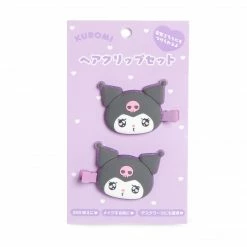 Japan Original Kuromi Hair Clips (Emo Kyun Series)