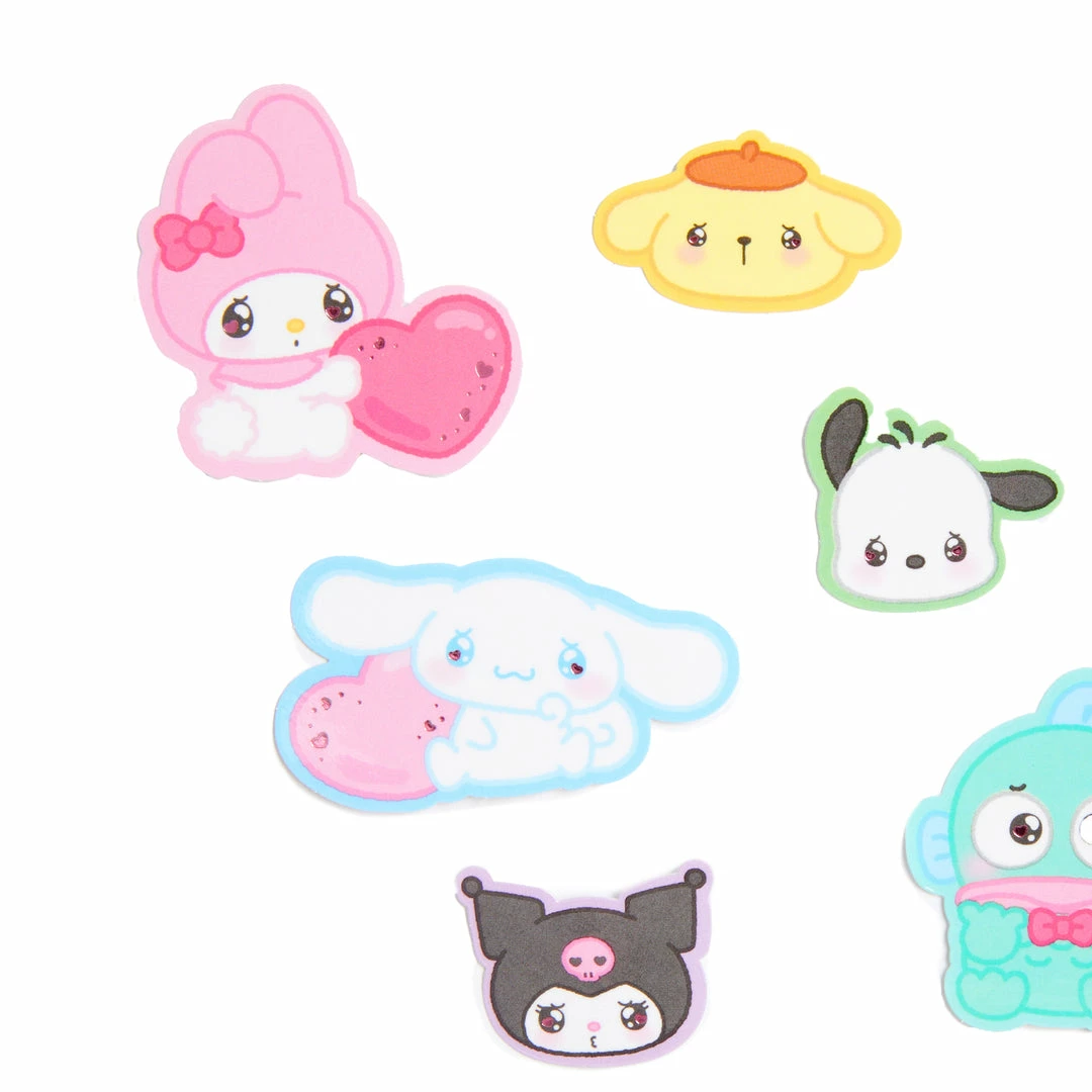 Brand new π Japan Original Sanrio Characters Sticker Flakes (Emo Kyun Series) π€© 6 Japan Original Sanrio Characters Sticker Flakes (Emo Kyun Series)