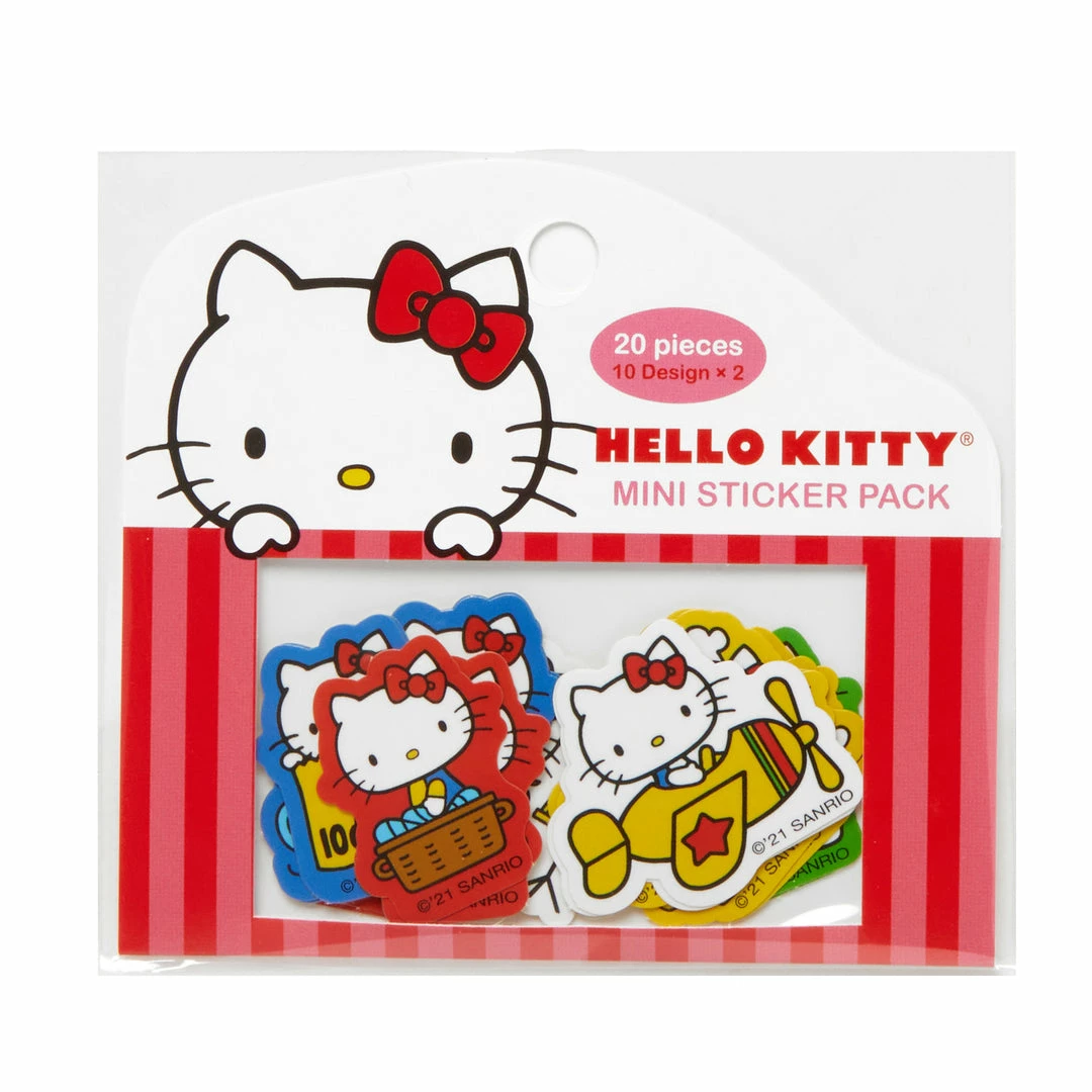 Cheapest π€© HUNET USA Hello Kitty Mini Sticker Pack Characters β 3 HUNET USA Hello Kitty Mini Sticker Pack Characters