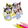 HUNET USA Characters Kuromi Mini Sticker Pack