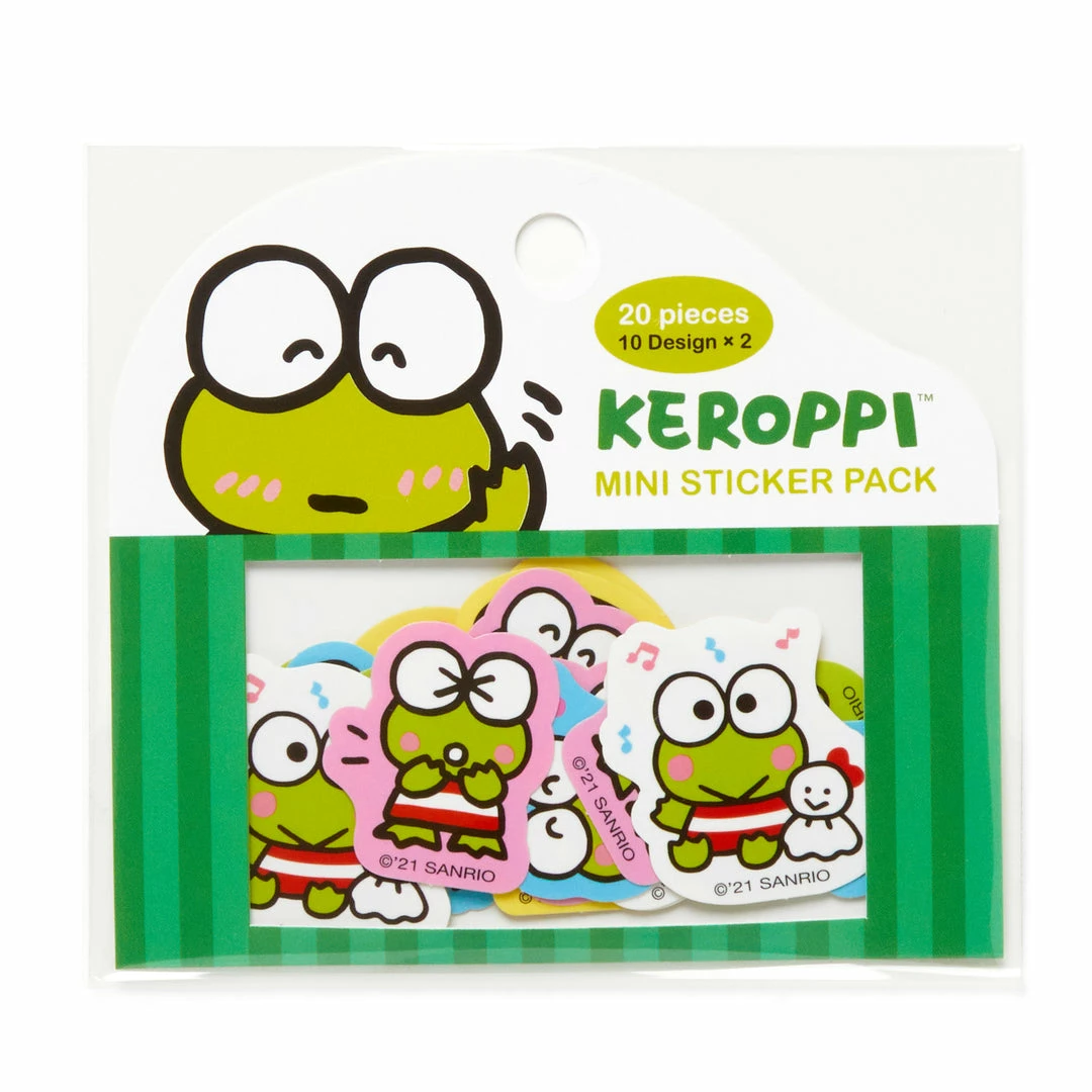 Best deal π HUNET USA Characters Keroppi Mini Sticker Pack π 3 HUNET USA Characters Keroppi Mini Sticker Pack