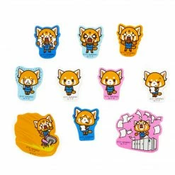 HUNET USA Aggretsuko Mini Sticker Pack Characters