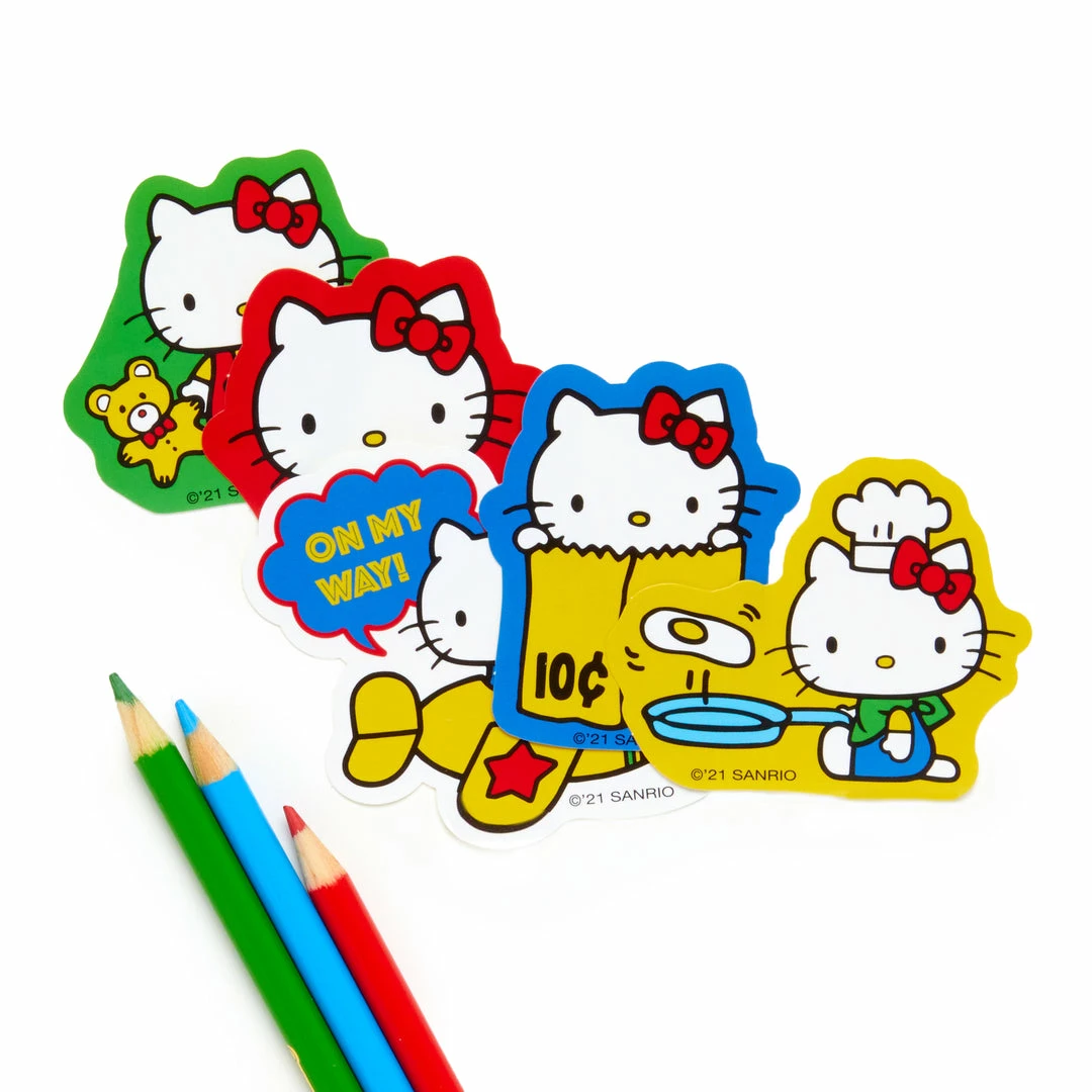 Top 10 π₯ HUNET USA Hello Kitty Sayings Big Sticker Pack π 5 HUNET USA Hello Kitty Sayings Big Sticker Pack