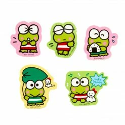 HUNET USA Keroppi Sayings Big Sticker Pack