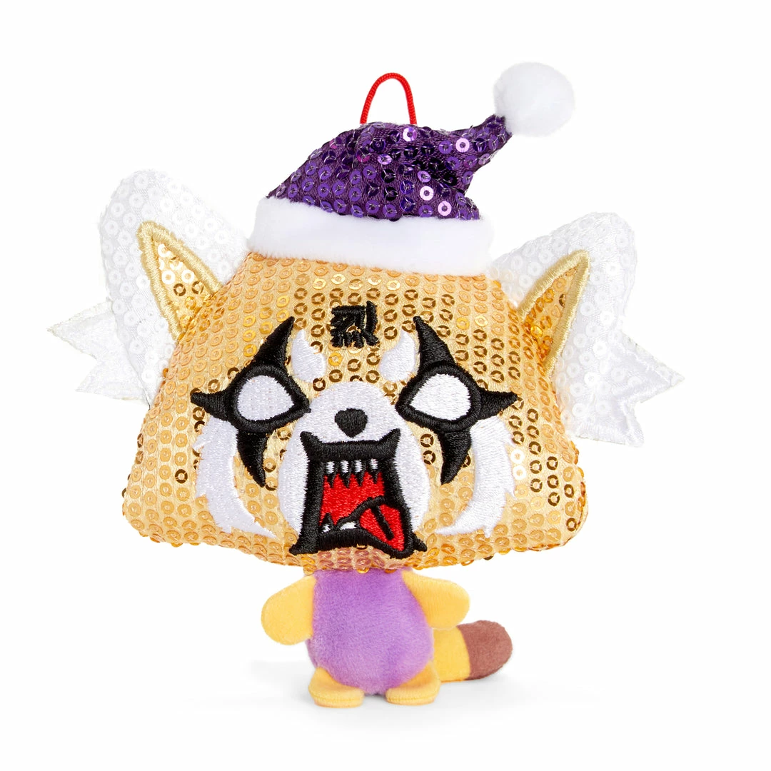 Hot Sale π HUNET USA Holiday 2021 Sequin Aggretsuko Ornament π 3 HUNET USA Holiday 2021 Sequin Aggretsuko Ornament