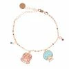 Global License LittleTwinStars Gold Enamel Bracelet Bags+