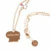 Global License Characters LittleTwinStars Gold Enamel Charm Necklace