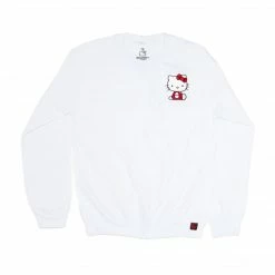 RIPPLE JUNCTION Characters Hello Kitty Sanrio Original Embroidered Crewneck