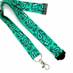 HUNET USA Characters Keroppi Paisley Lanyard