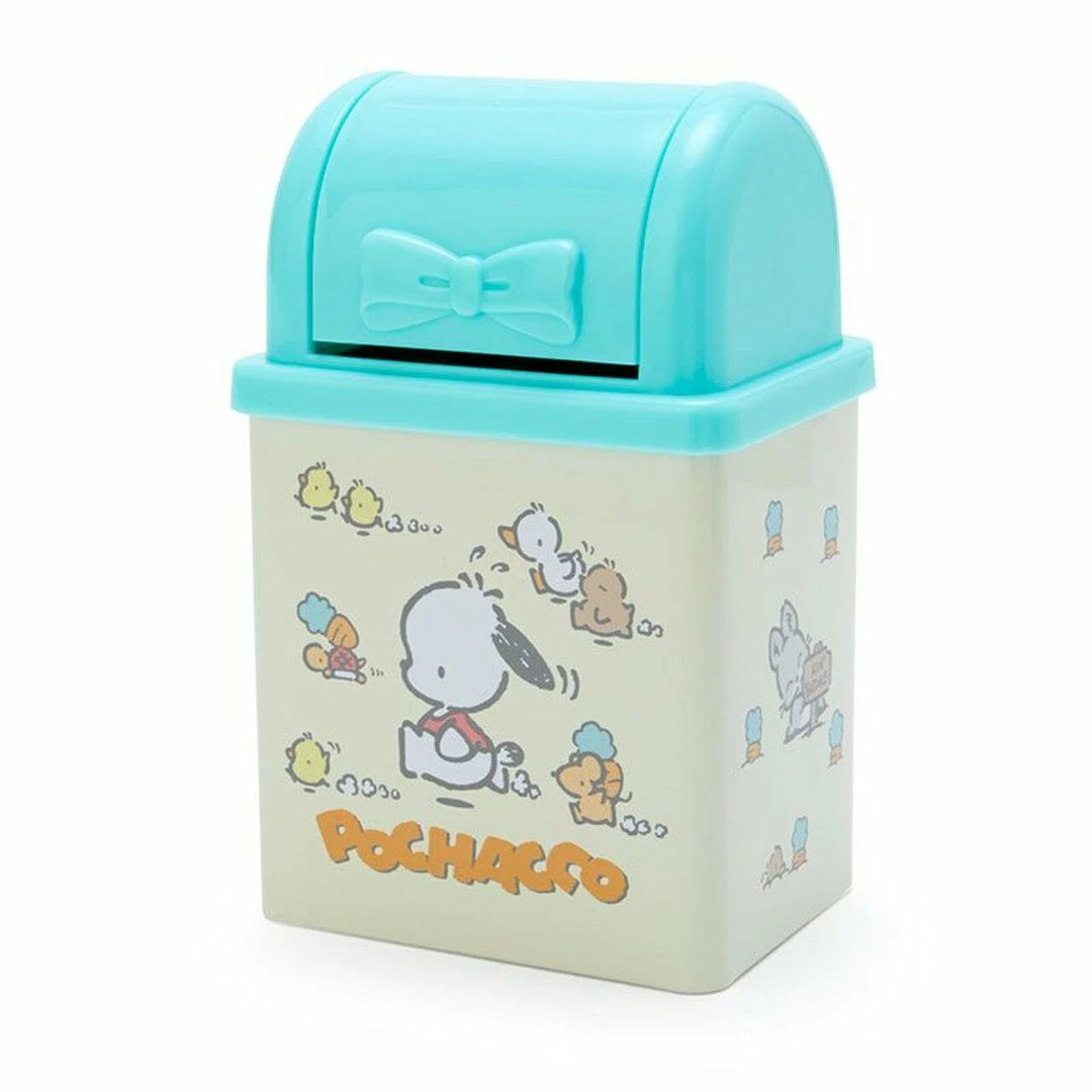 Deals 😍 Japan Original Pochacco Mini Trash Bin New 🥰 4 Japan Original Pochacco Mini Trash Bin New