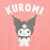 GLOBAL LIC Kuromi Graphic Print Jersey Shirt Pink