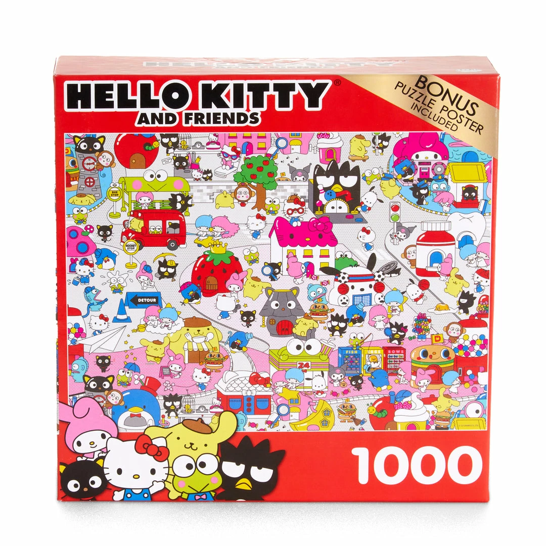Cheapest π₯° Cra-Z-Art Hello Kitty And Friends Welcome To Sanrio Town 1000-Piece Puzzle π 3 Cra-Z-Art Hello Kitty And Friends Welcome To Sanrio Town 1000-Piece Puzzle