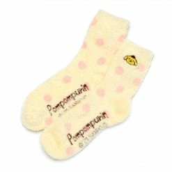 NAKAJIMA CORPORATION Bags+ Pompompurin Fuzzy Polka-dot Socks