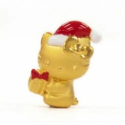 Hello Kitty X Chow Tai Fook 24K Gold Pendant (Santa)