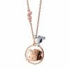 New 🧨 2Sweet X Hello Kitty Cutie Silver Rose Gold Necklace Characters ⌛ 1 2Sweet X Hello Kitty Cutie Silver Rose Gold Necklace Characters