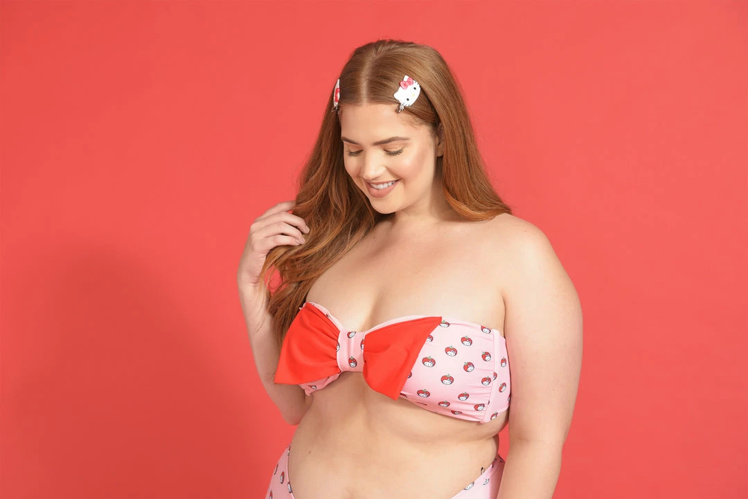 Promo π₯ Lolli Swim X Hello Kitty Timeless Top: Pink Characters π 4 Lolli Swim X Hello Kitty Timeless Top: Pink Characters