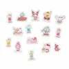 Japan Original Hello Kitty & Friends Cafe Sticker Flakes