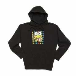 Printful Characters Keroppi Watashi Wa Unisex Hoodie