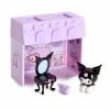 Japan Original Kuromi Mini House Figurine Characters