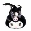 Japan Original New Kuromi Black Bow Drawstring Bag (Romiare Series)