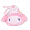 Japan Original My Melody Plush Drawstring Bag