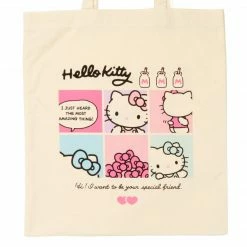 Japan Original Hello Kitty Multi-Panel Tote