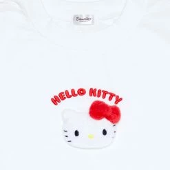 Japan Original Characters Hello Kitty Applique Sweatshirt