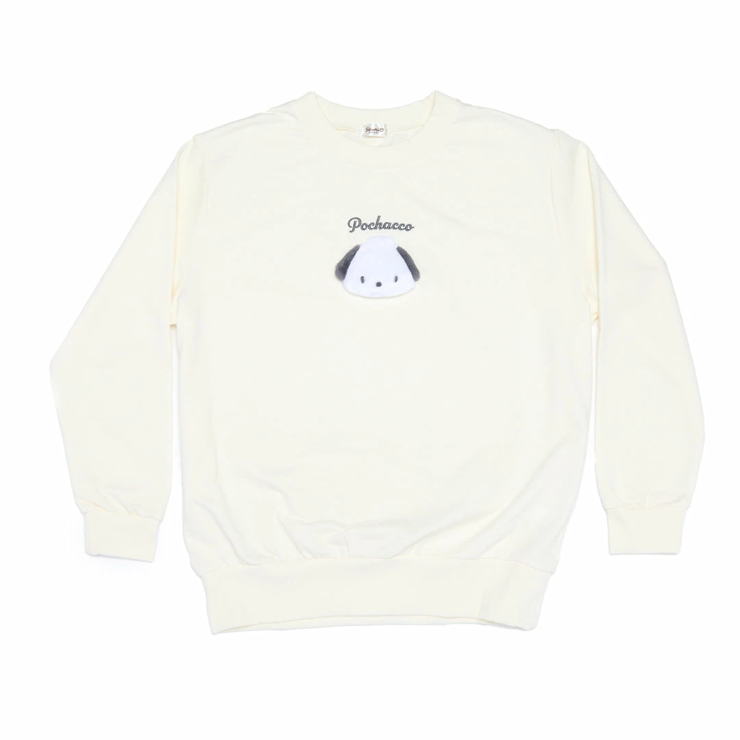 Best deal π Japan Original Pochacco Applique Sweatshirt Characters β 3 Japan Original Pochacco Applique Sweatshirt Characters