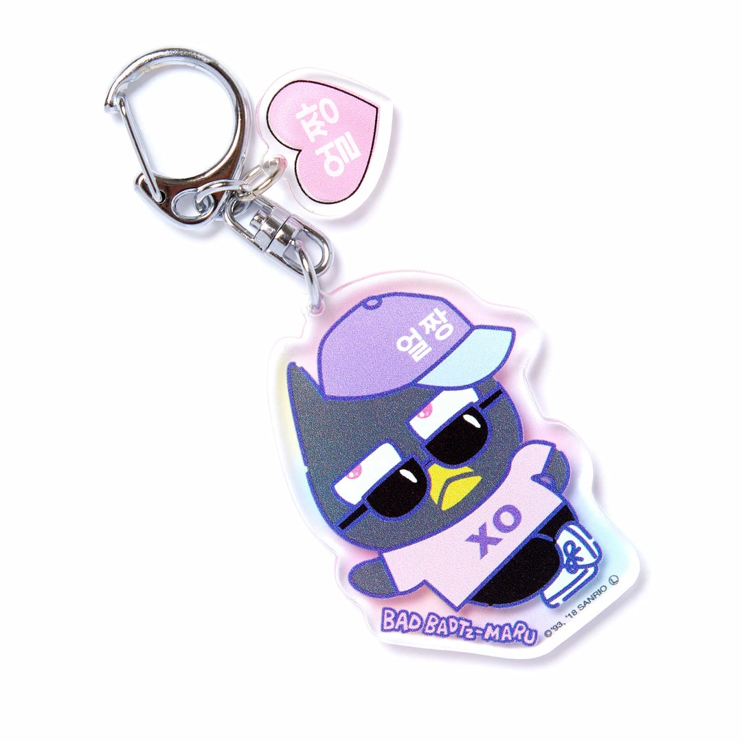 Top 10 π Sanrio Badtz-maru Ulzzang Acrylic Keychain New 𧨠3 Sanrio Badtz-maru Ulzzang Acrylic Keychain New