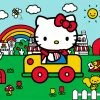 Cra-Z-Art Hello Kitty Driving Around Town 100-Piece Puzzle Characters