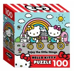 Cra-Z-Art Hello Kitty And Mimmy Bike Ride 100-Piece Puzzle Characters